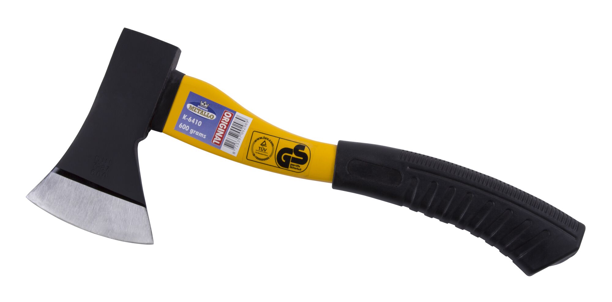 yellow and black axe