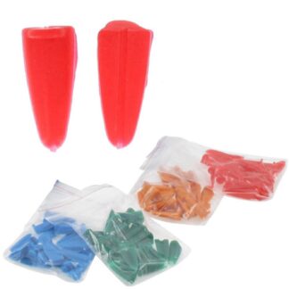 Set of 25 plugs 0.5 mm | Red