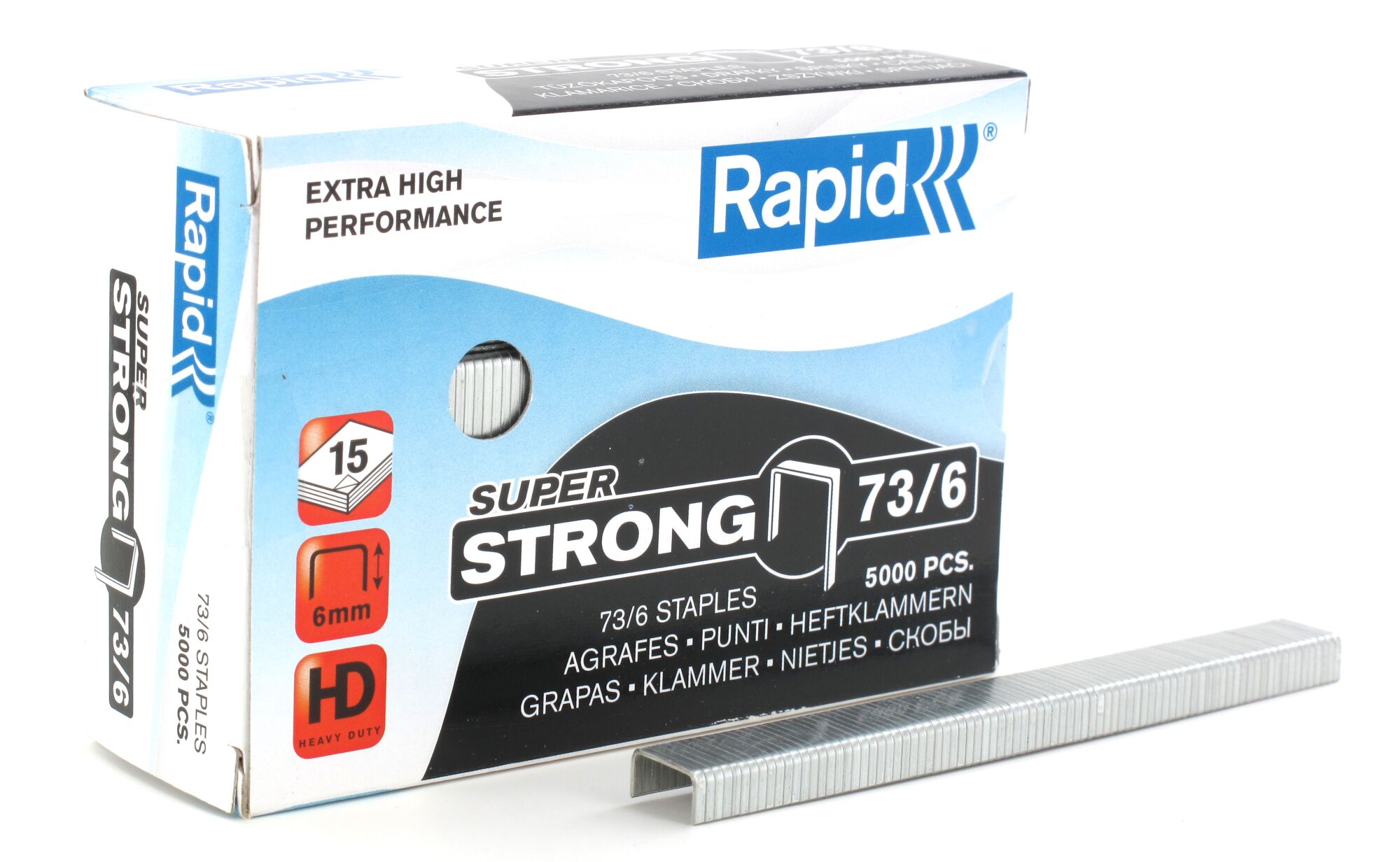 Rapid Rapid staples ''Super Strong'' 73/6 Galvanized 5M Staples