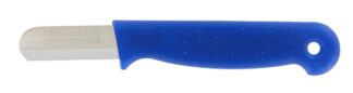 500 blauwe bandstaal messen | Ronde top