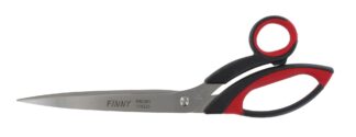Lintschaar Finny | 250 mm | RVS | Zwart/rood