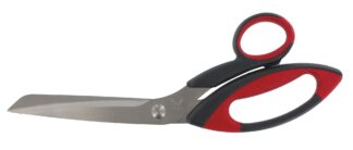 Stoffenschaar Finny | 250 mm | RVS | Rood/zwart