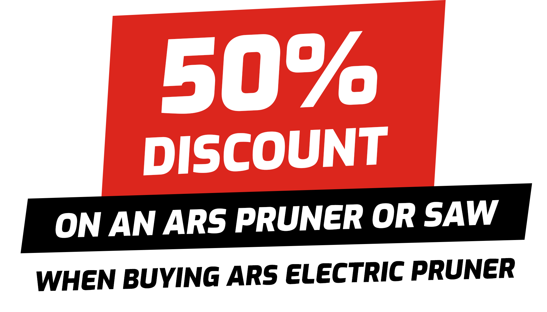 Battery-powered pruner EP-719 | Red/black