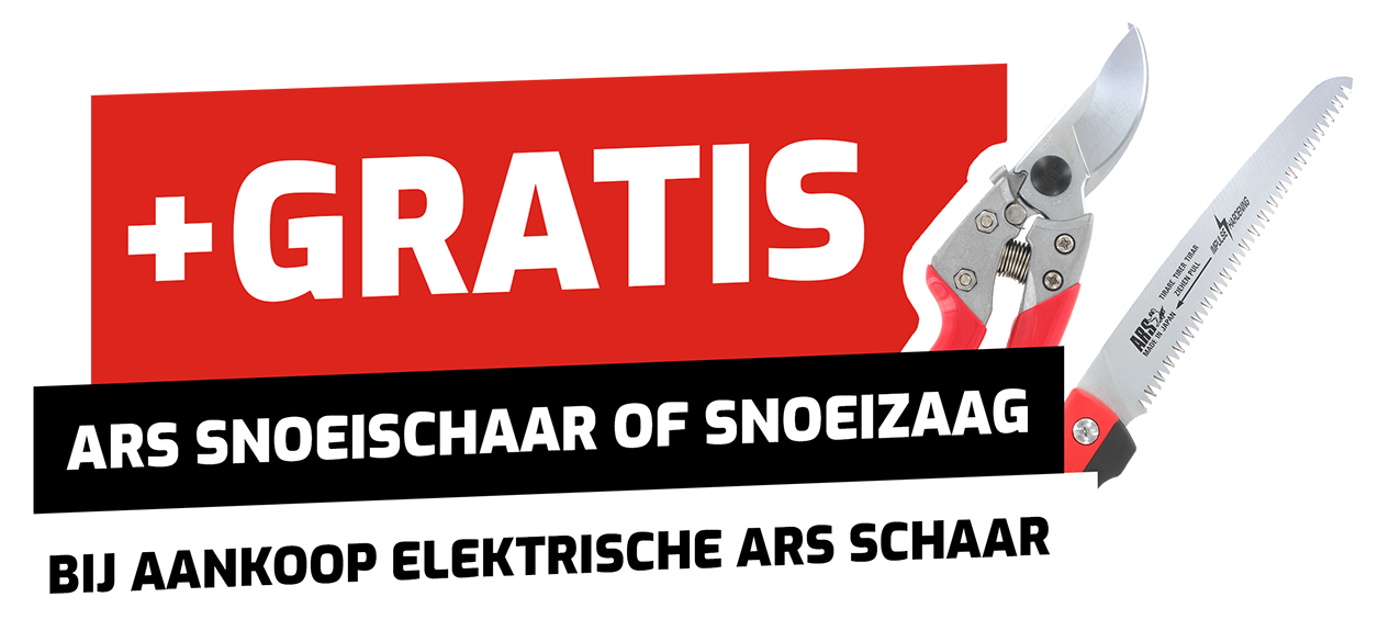 Accusnoeischaar EP-720 | Rood/zwart