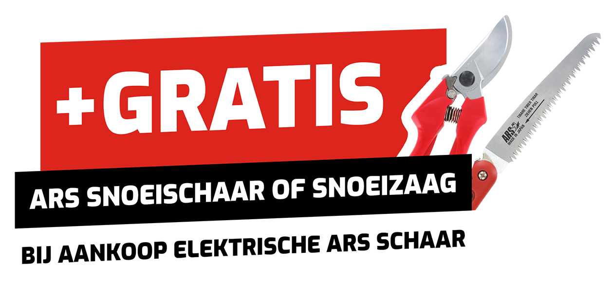Accusnoeischaar EP-719 | Rood/zwart